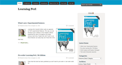 Desktop Screenshot of learning-perl.com